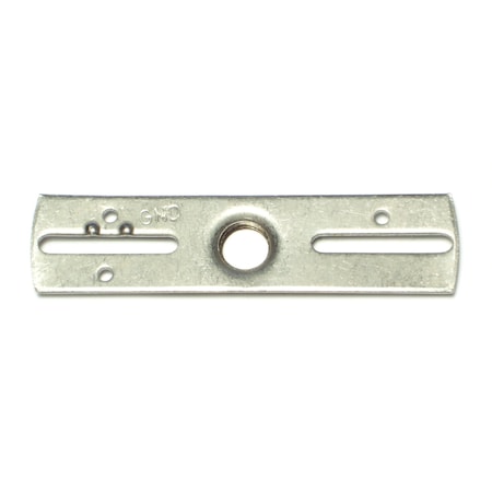 Midwest Fastener 1/4IP Zinc Plated Steel Fixture Bracket Bars 5PK 64765